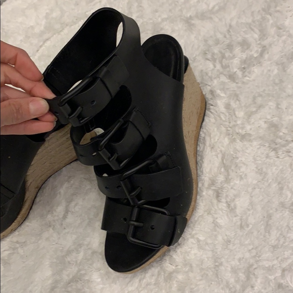 Alexander Wang Black wedges